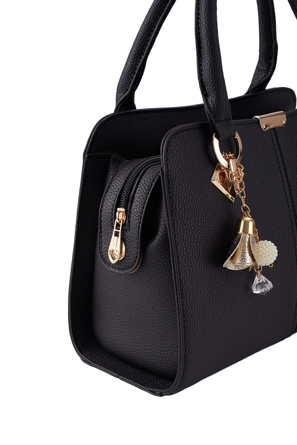 Fashionable Shoulder Tote Bag with Smooth PU Leather Material