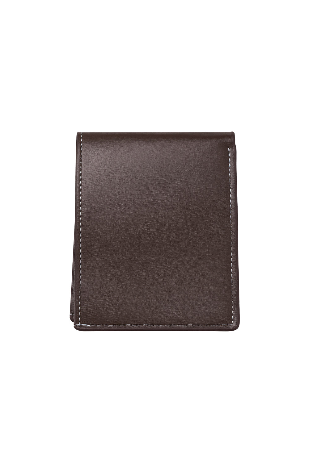 Leather Bi - fold Wallet in Short - horizontal