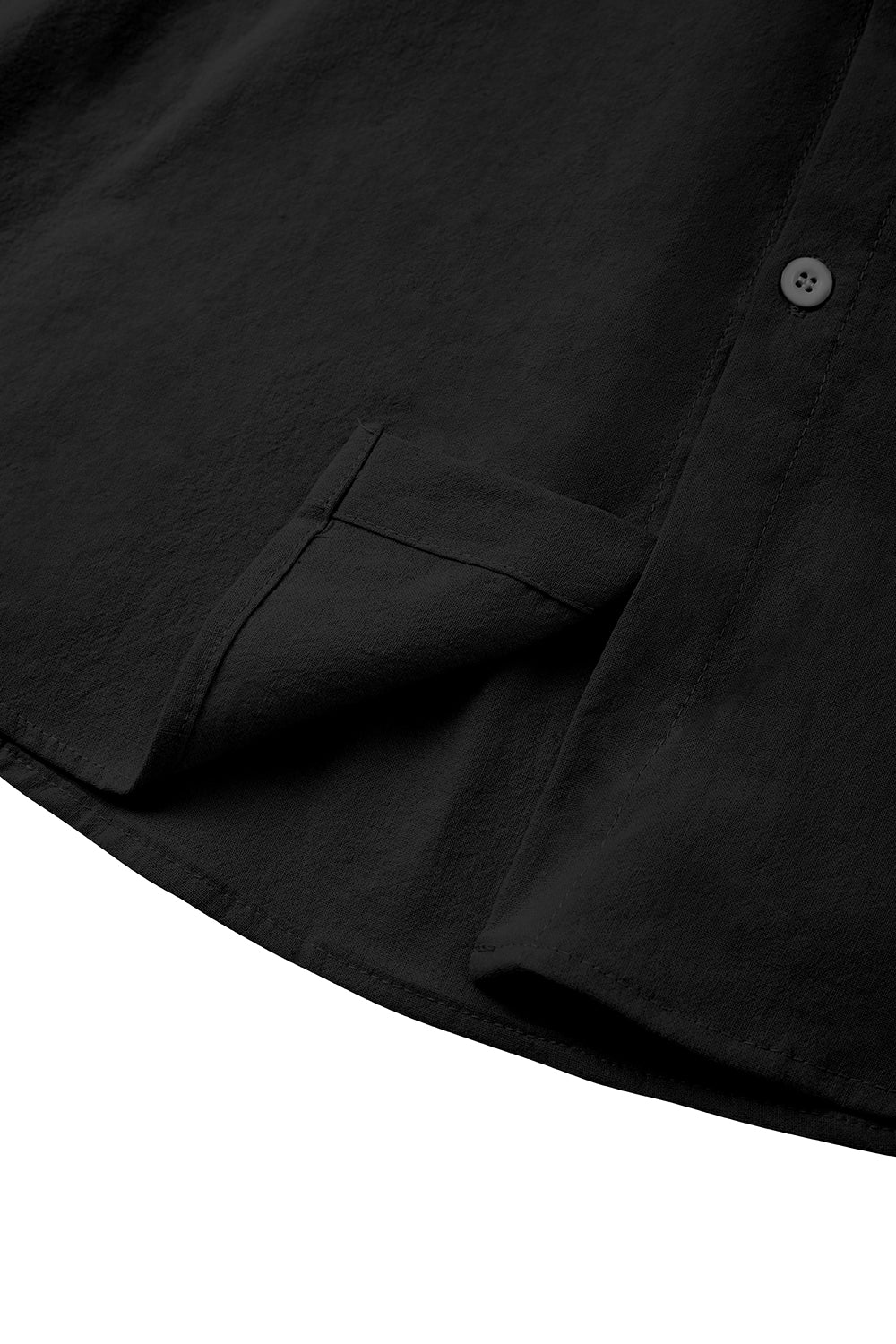 Men's Cotton Short sleeve Shirt in Solid Color