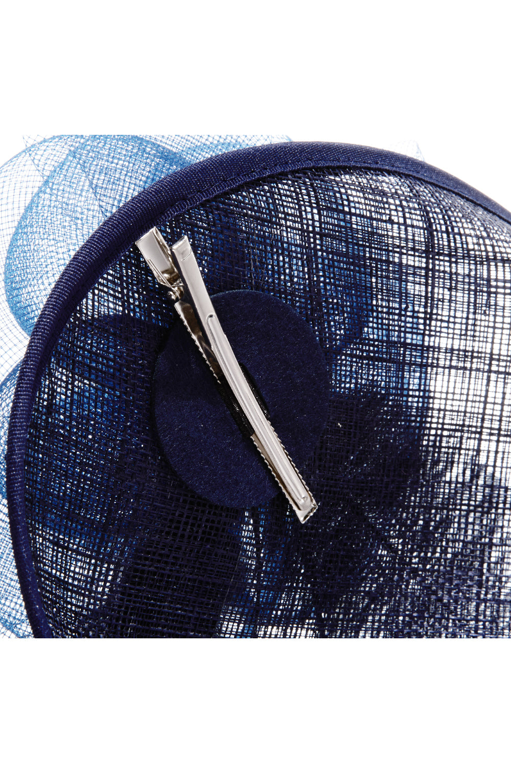 Feather Flower Mesh Fascinator