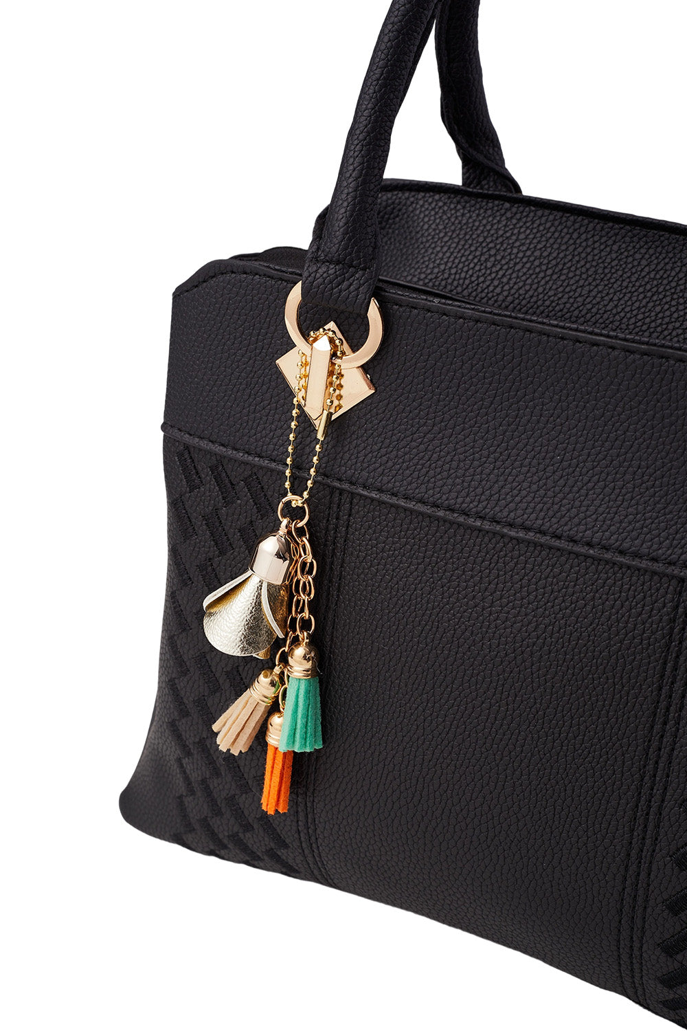 Large-capacity Tote Shoulder Bag with PU Leather