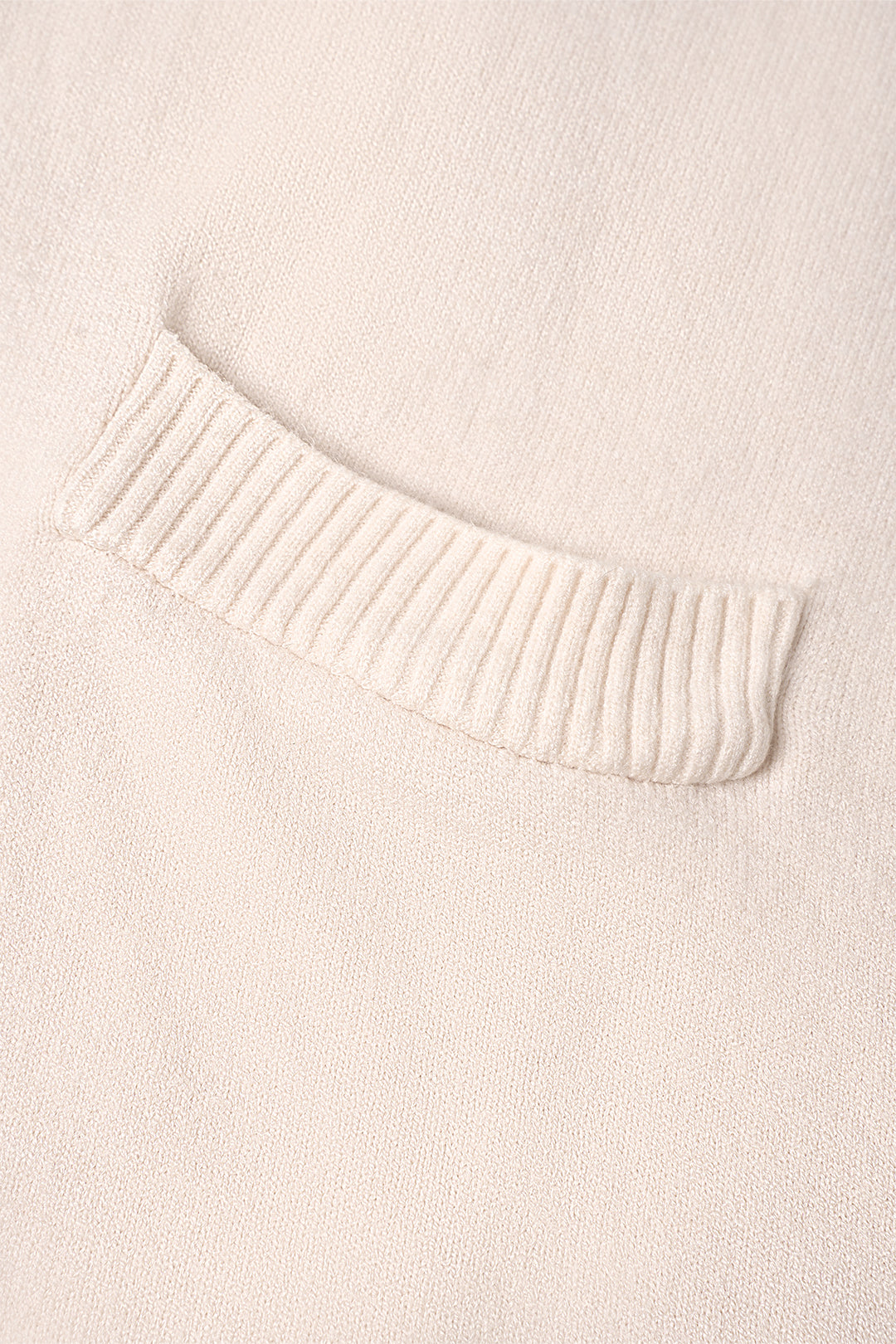 V-Neck Single Breasted Knit Cardigan