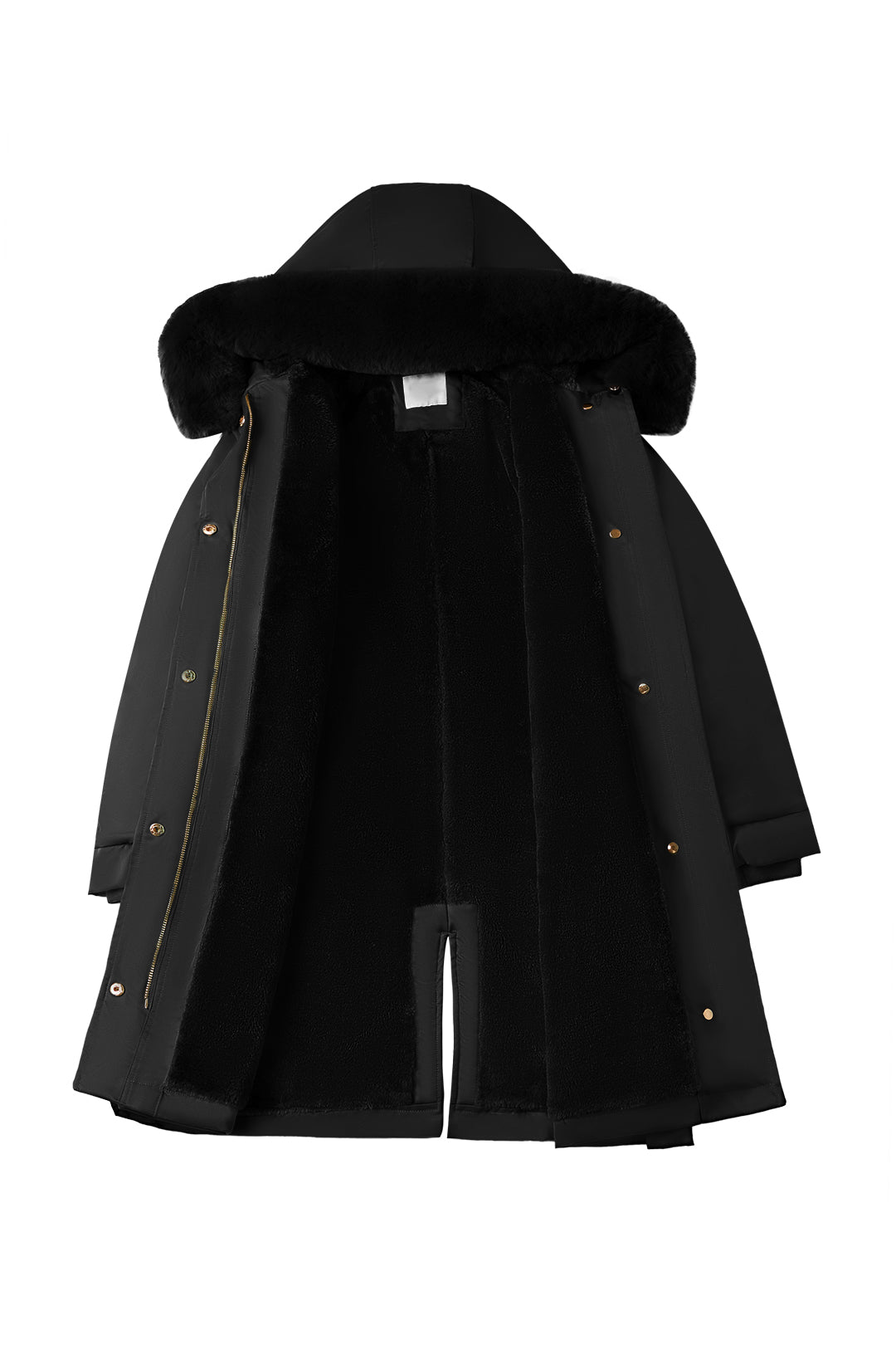 Fur Collar Slim Fit Stylish Warm Coat