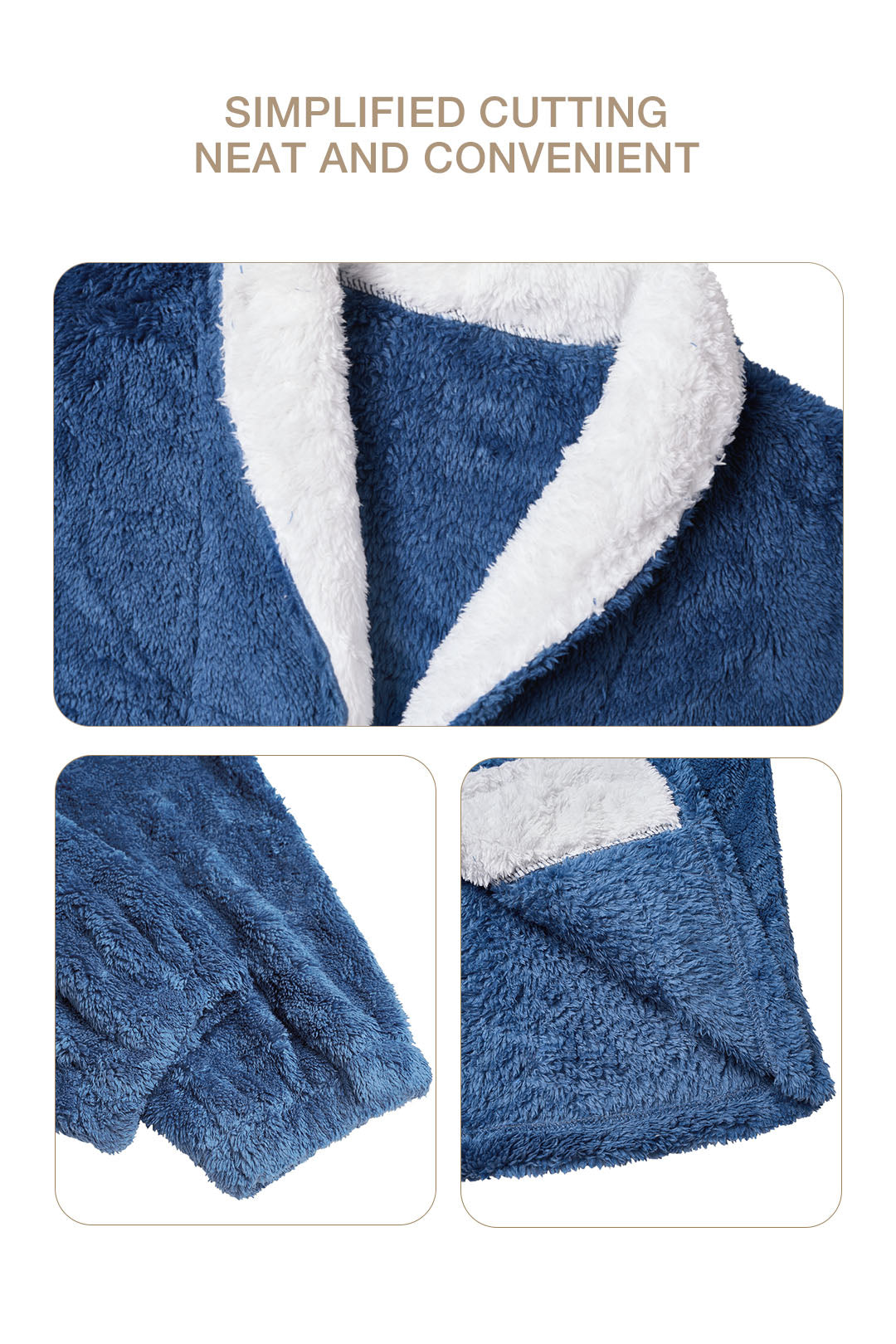 Buttoned Ultra-Soft Fleece Loungewear Set