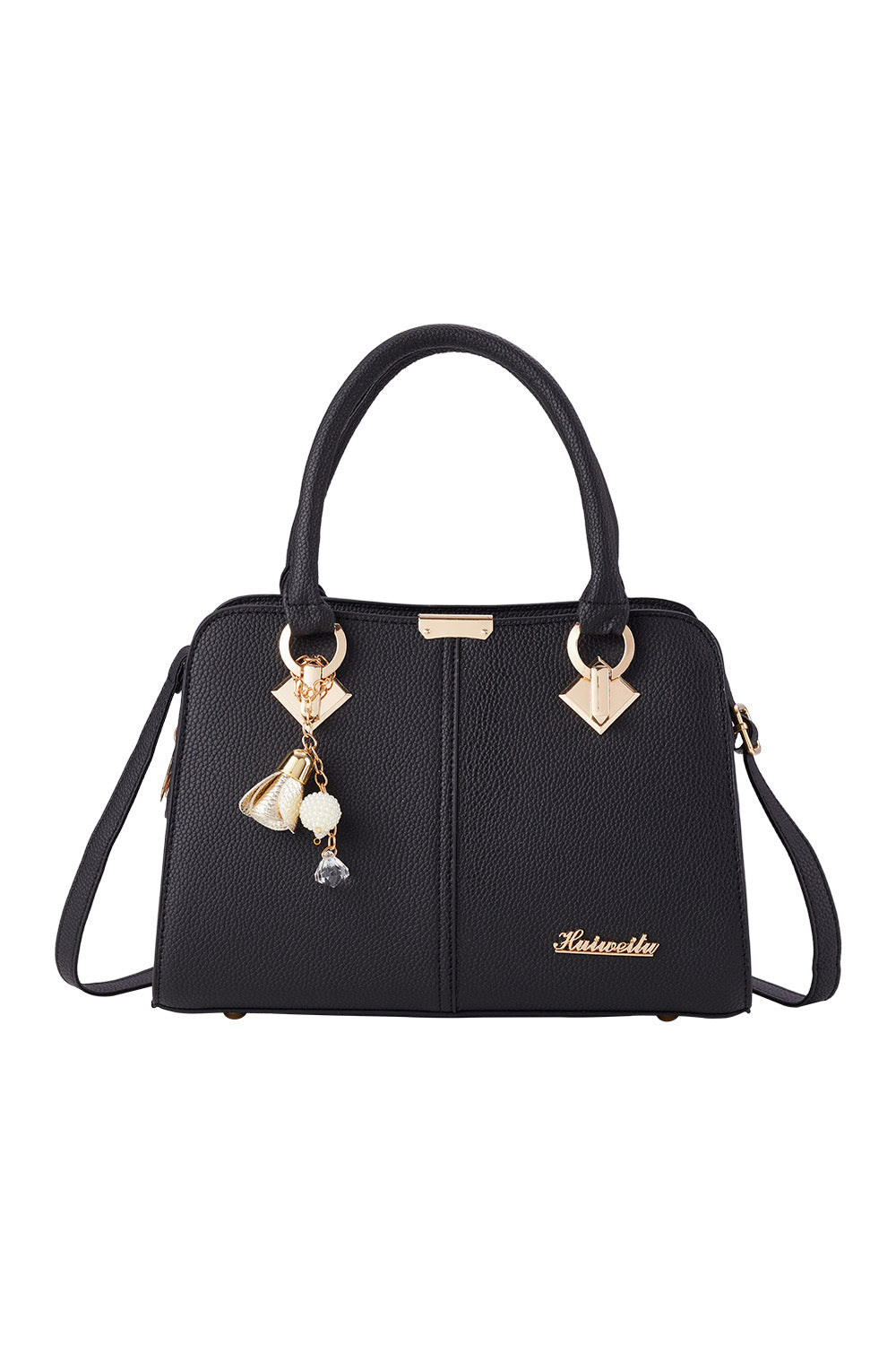 Fashionable Shoulder Tote Bag with Smooth PU Leather Material