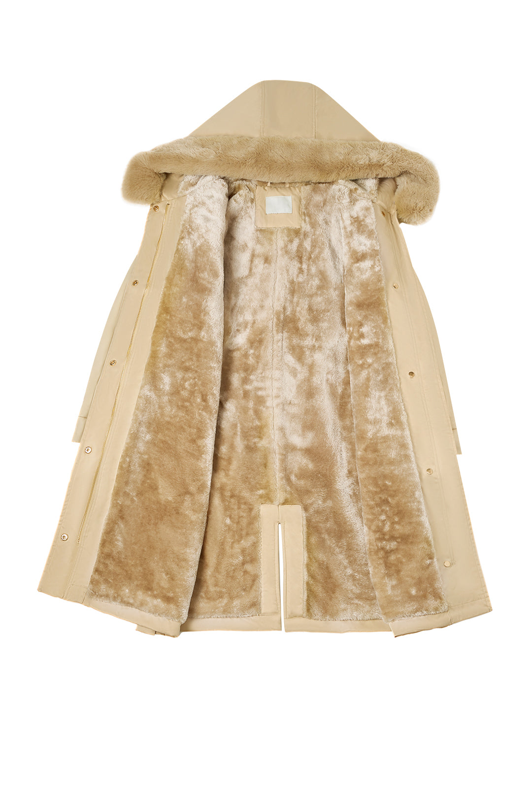 Fur Collar Slim Fit Stylish Warm Coat