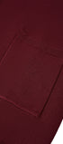 Knit Open Front Cardigan #oran_Wine Red