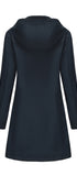 Windproof trench coat #oran_Dark Blue