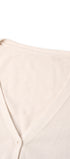 V-Neck Knit Cardigan #oran_Apricot