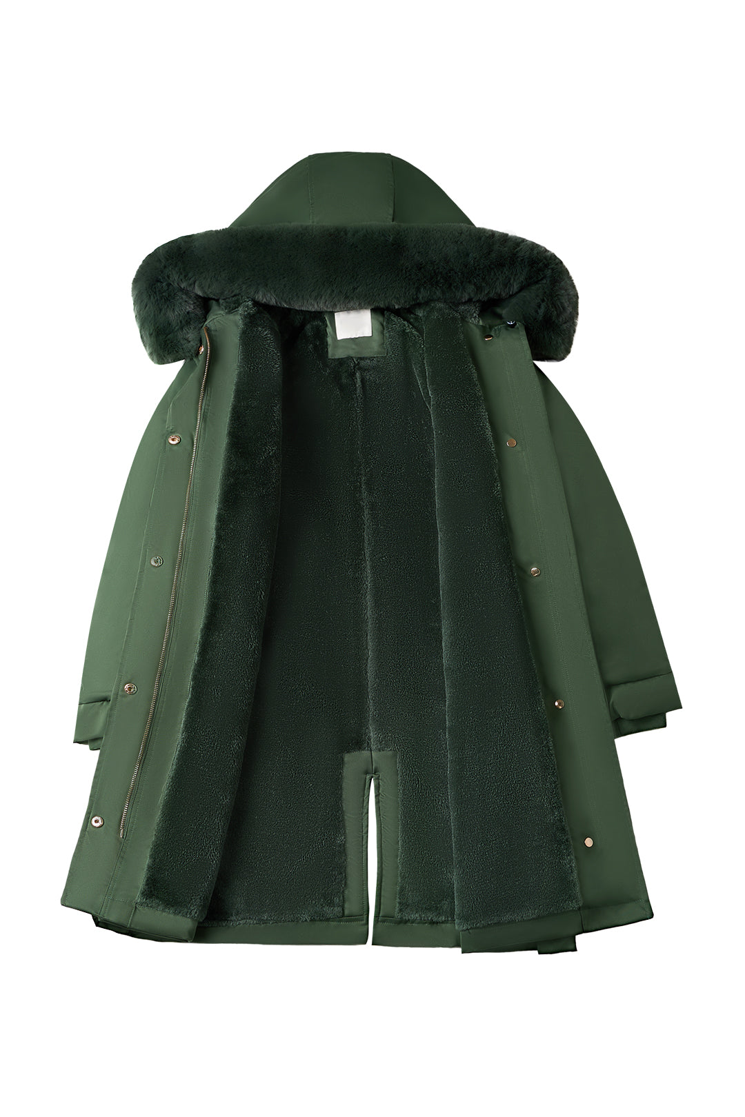 Fur Collar Slim Fit Stylish Warm Coat