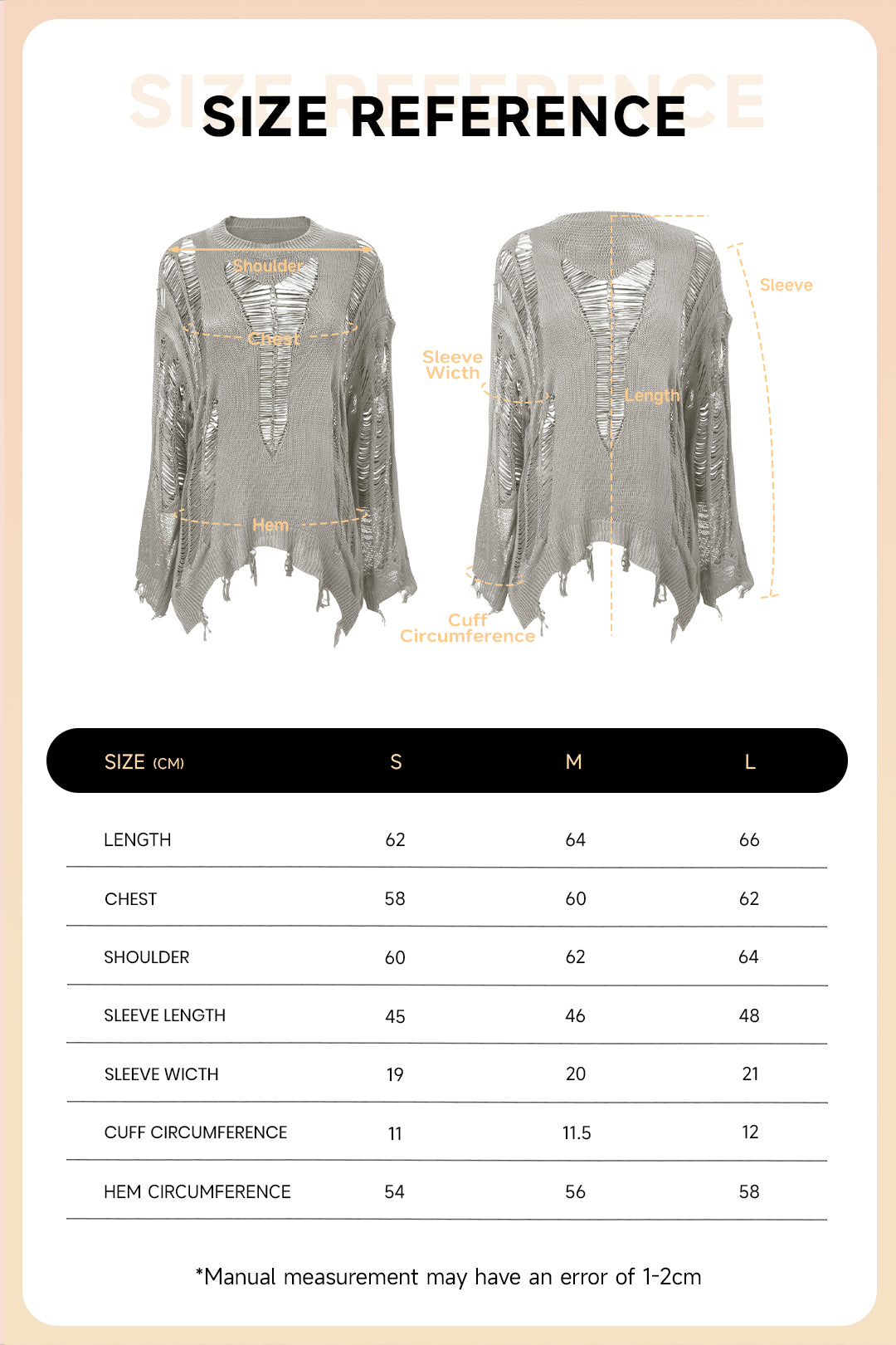 Oversized Cutout Knitted Jumper