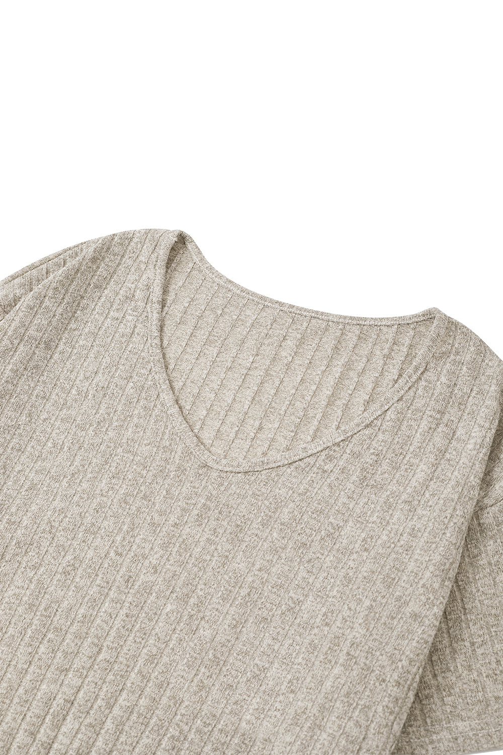 Solid Color Bold Stripe Loungewear Set