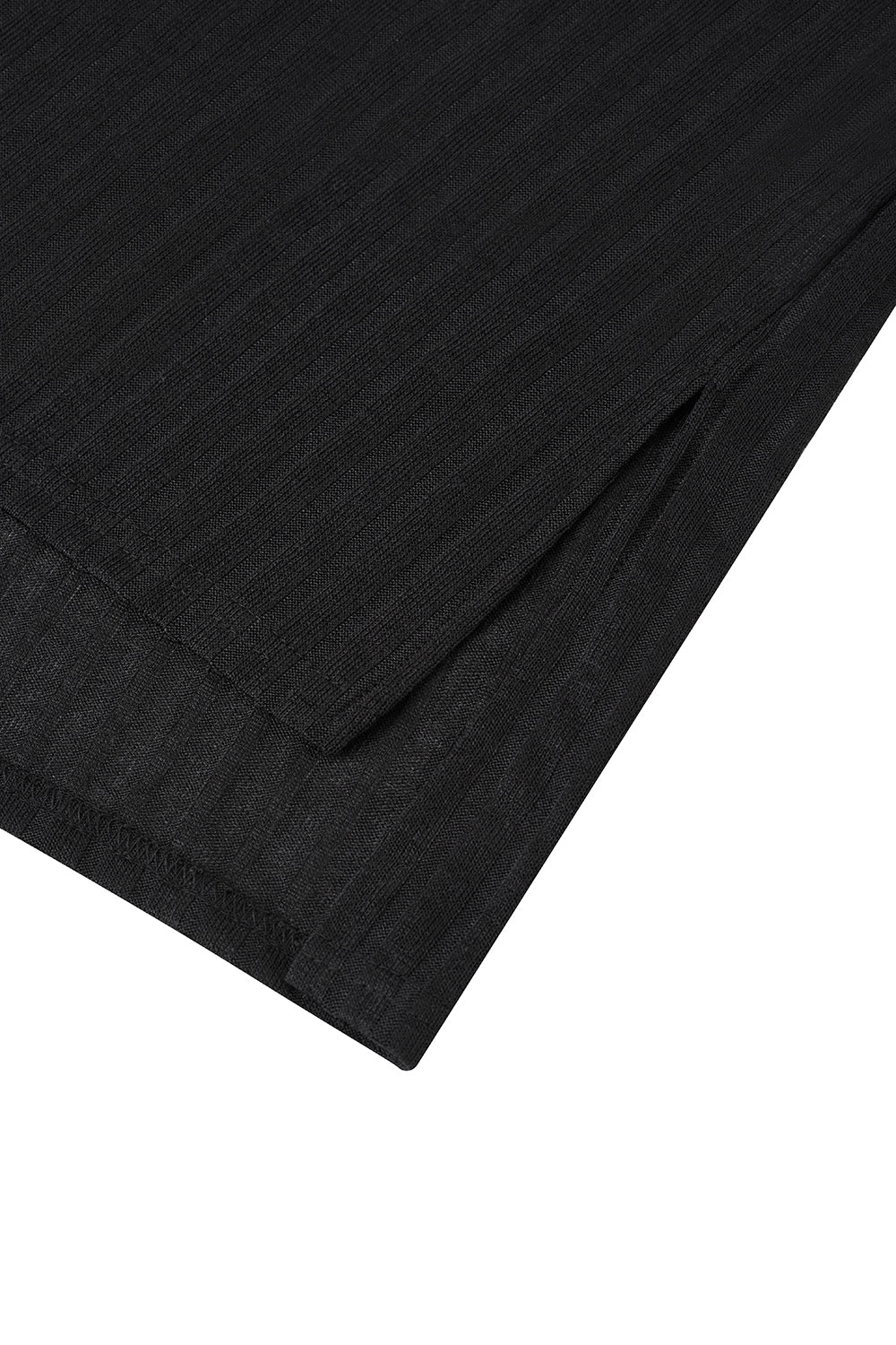 Solid Color Bold Stripe Loungewear Set