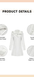 Windproof trench coat #oran_Off-White
