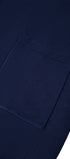 Knit Open Front Cardigan #oran_Navy