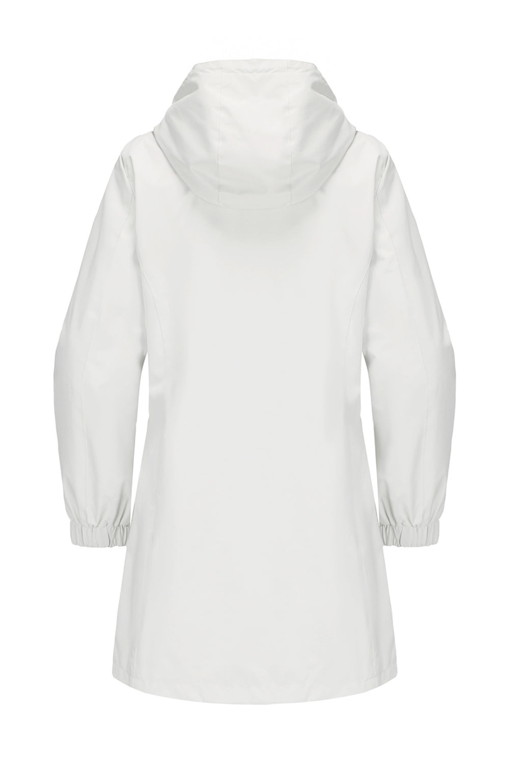 Windproof Trench Coat with Detachable Hood