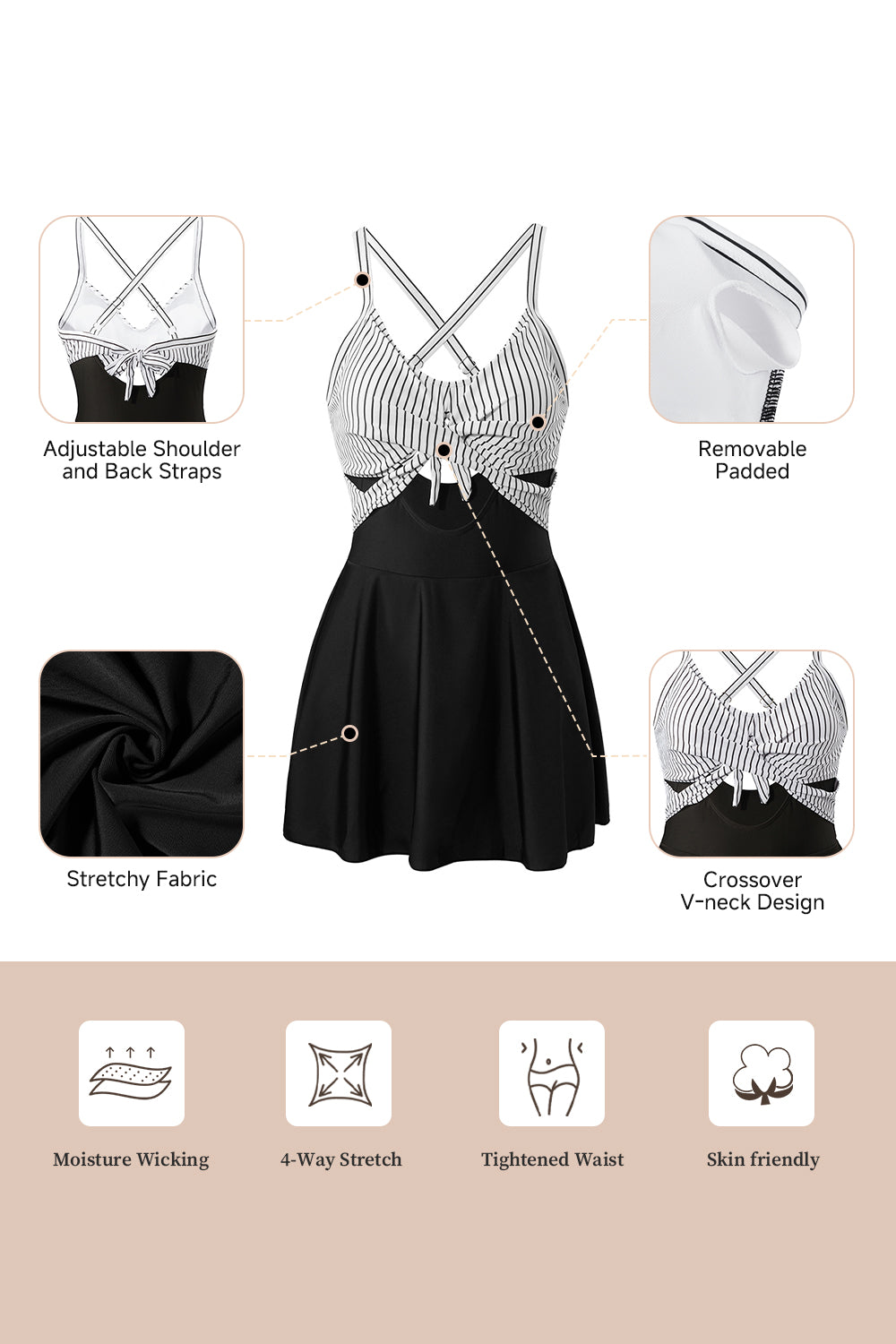 Black & White Stripe