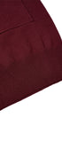 Knit Open Front Cardigan #oran_Wine Red