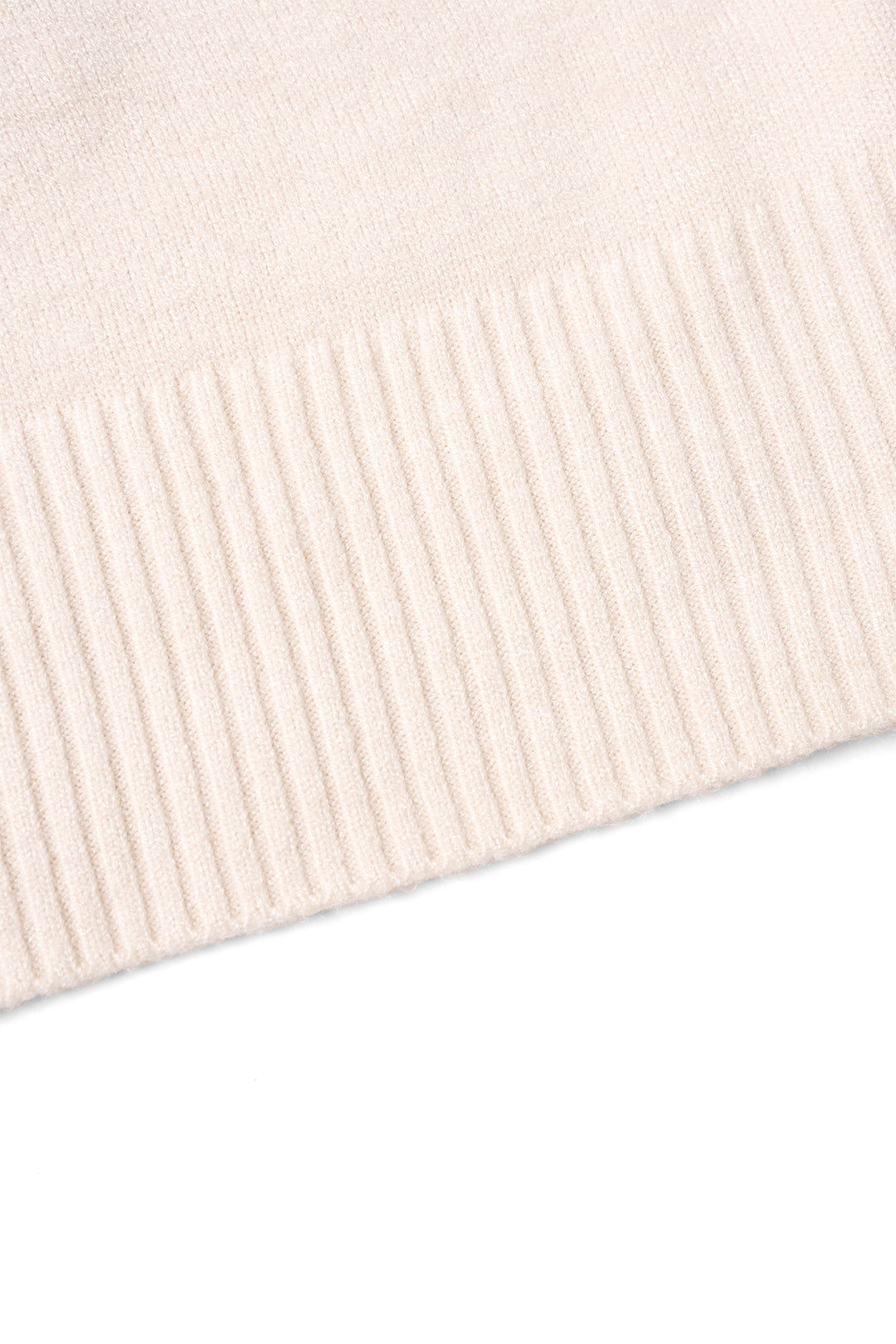 V-Neck Single Breasted Knit Cardigan