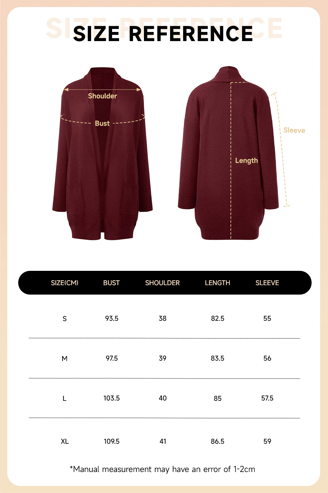 Knit Open Front Cardigan