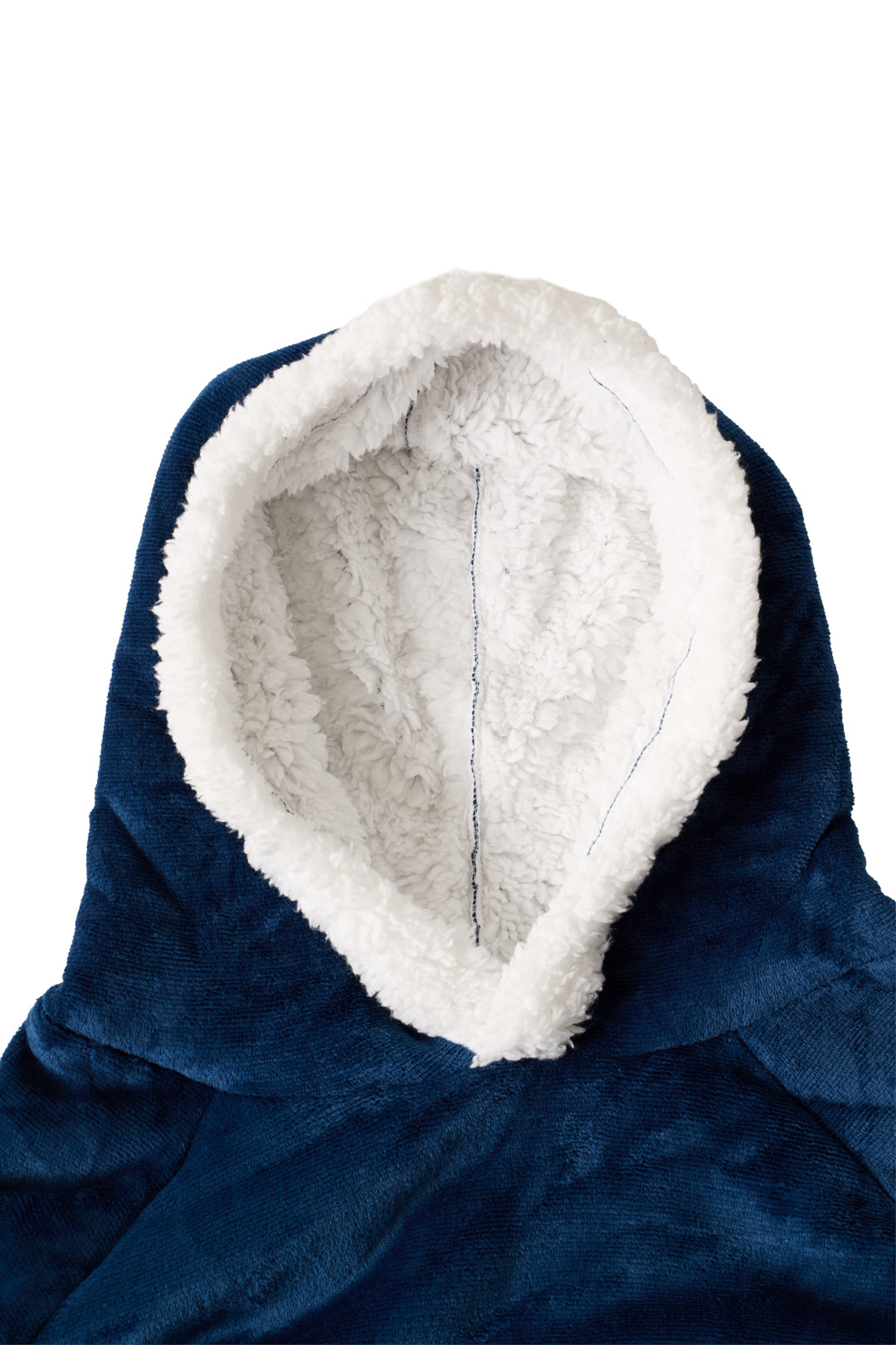 Tie Waist Big Pocket Fleece Lined Hooded Loungewear
