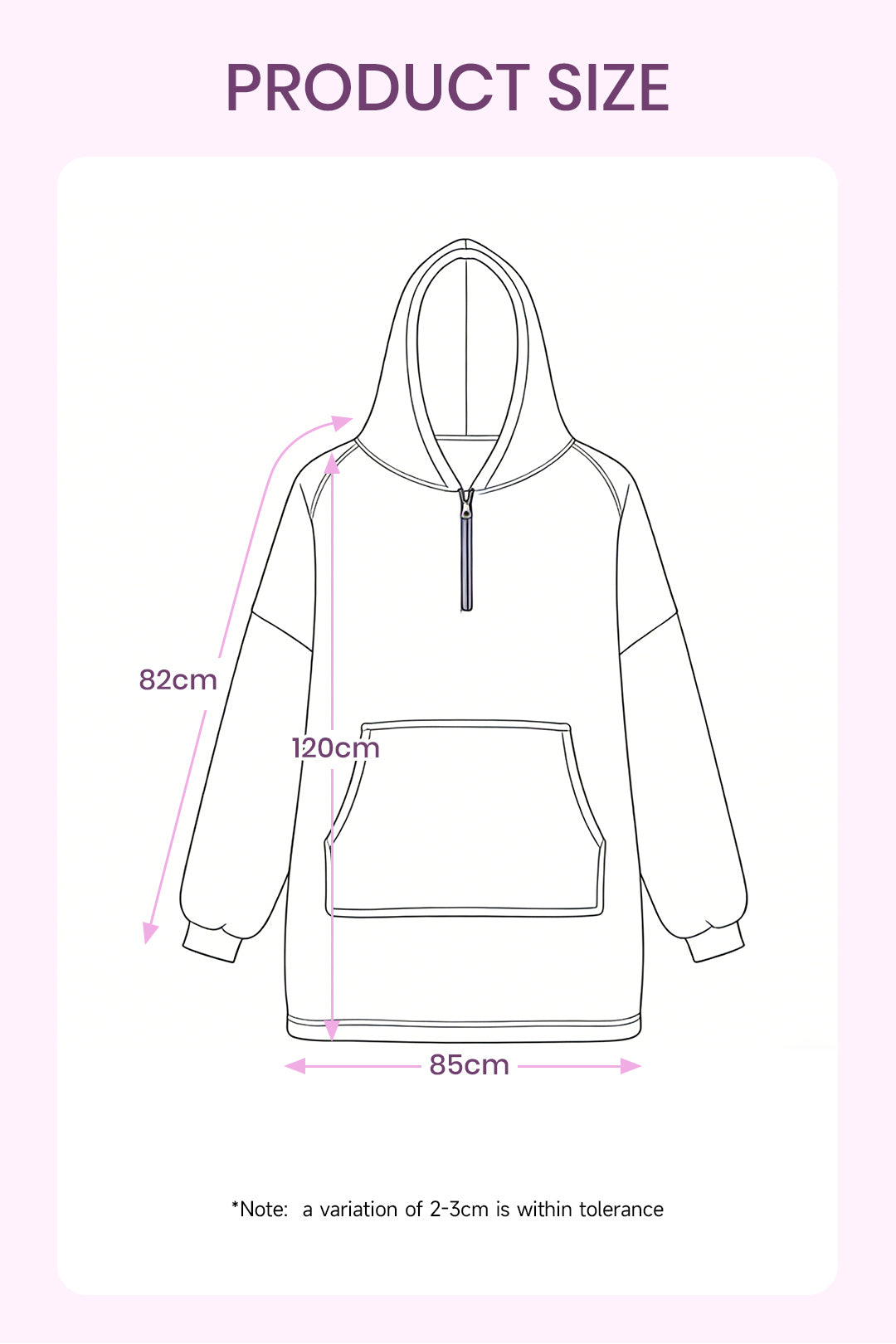 Zip Neck Fleece Dressing Gown
