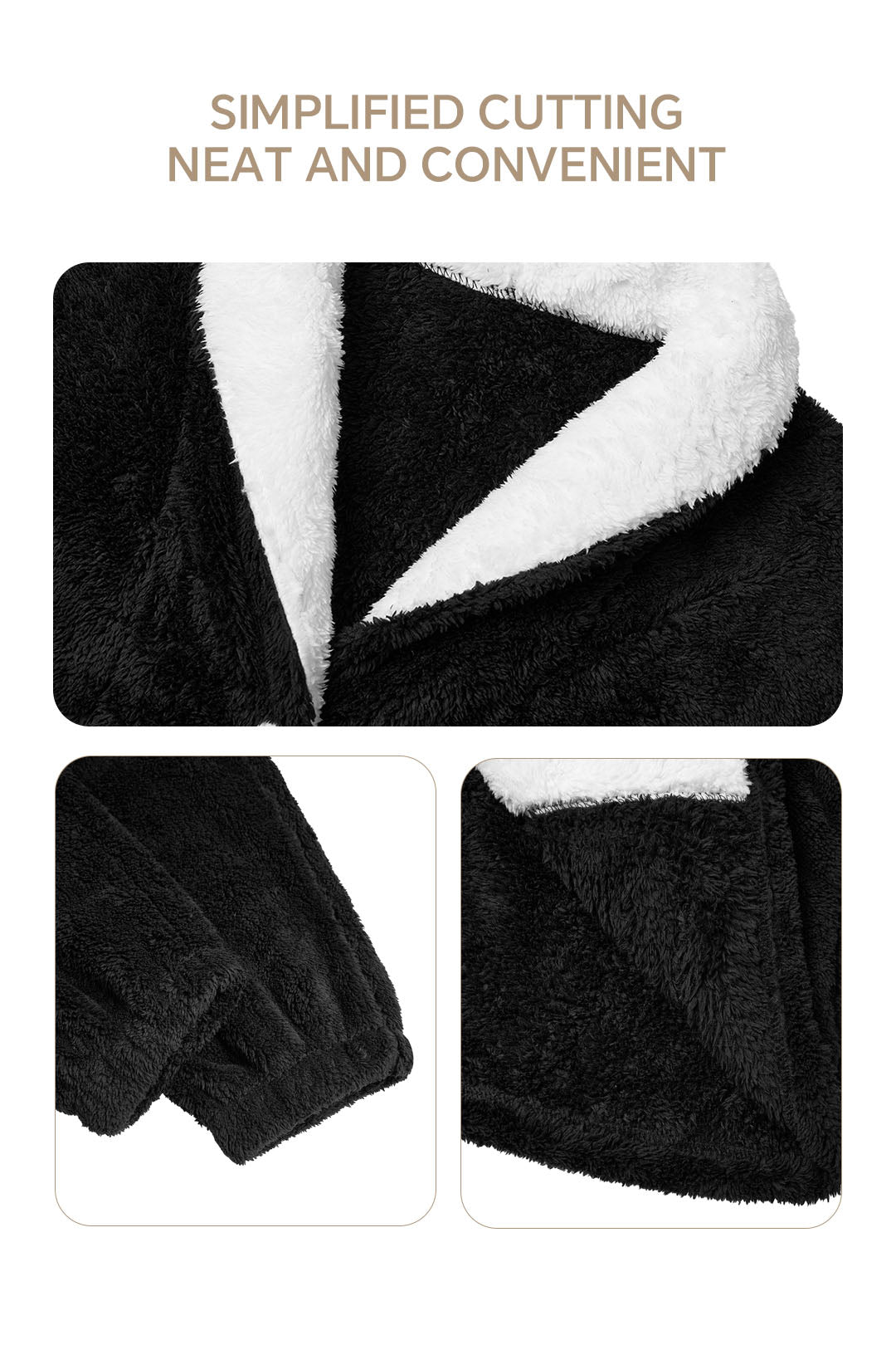 Buttoned Ultra-Soft Fleece Loungewear Set