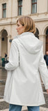 Windproof trench coat #oran_Off-White