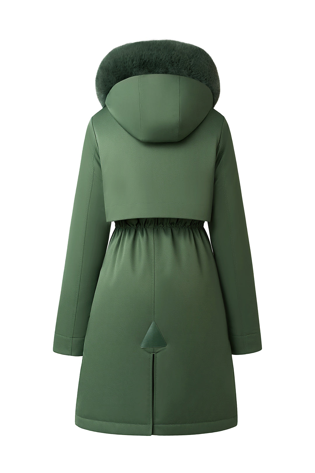 Fur Collar Slim Fit Stylish Warm Coat