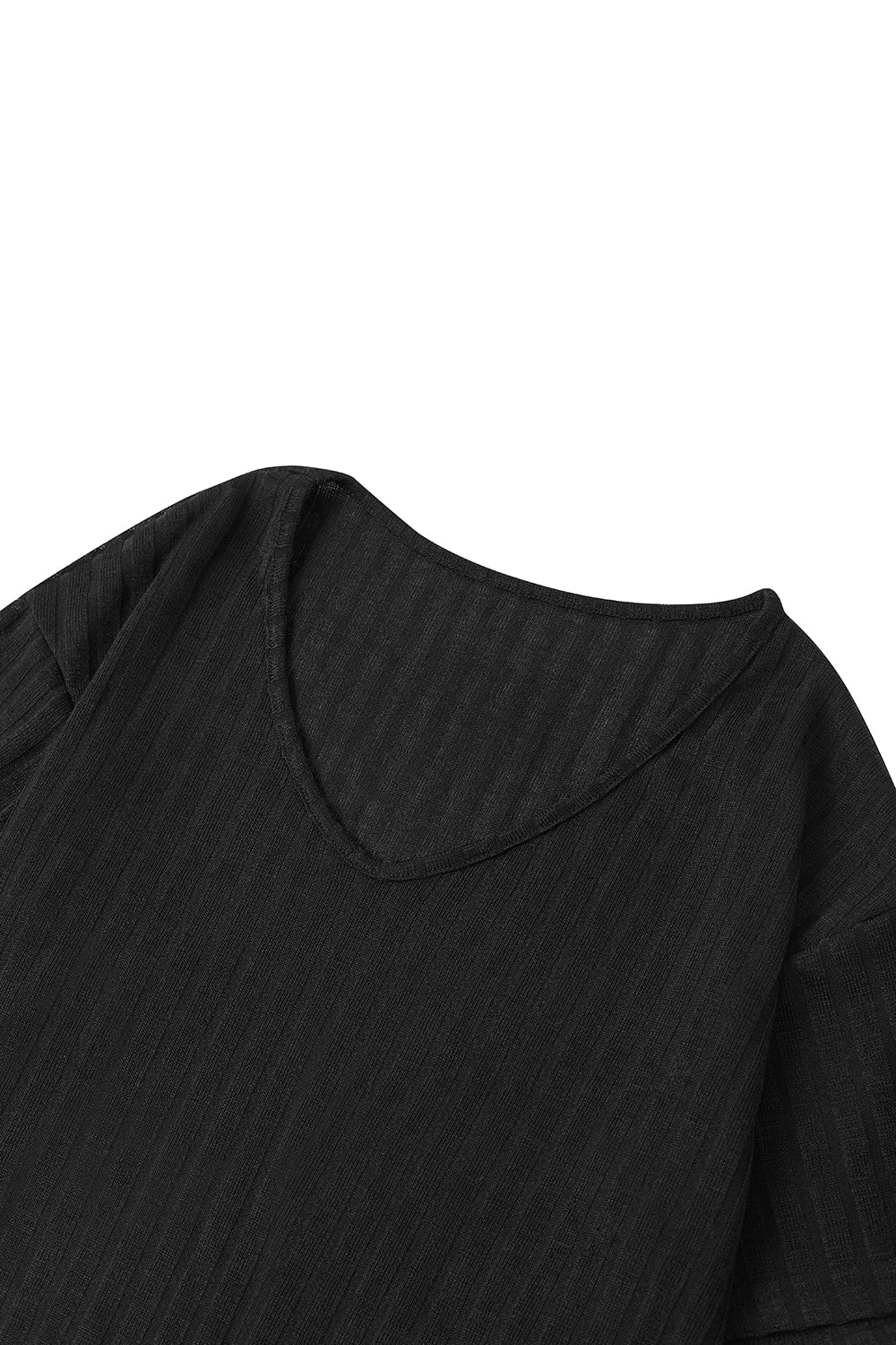 Solid Color Bold Stripe Loungewear Set