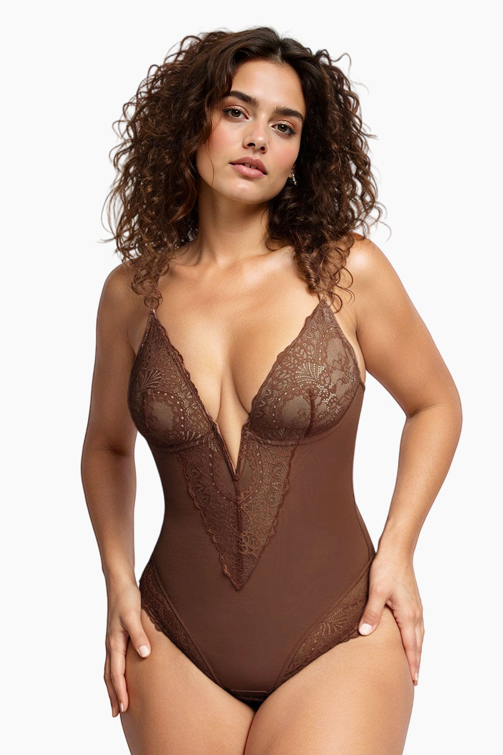 Shapewear Bodysuits #oran_Brown