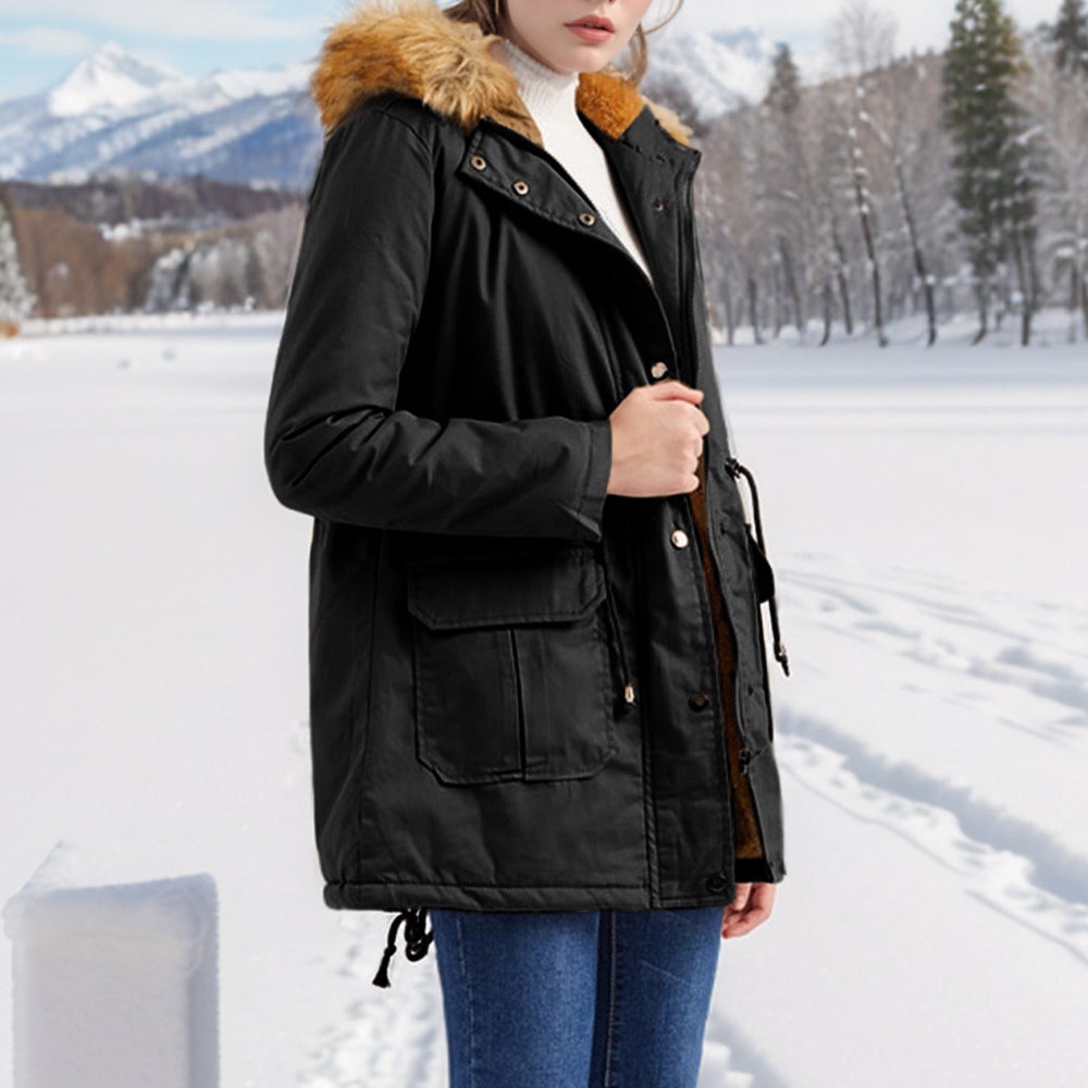 Winter Casual Zip-up Coat Jacket