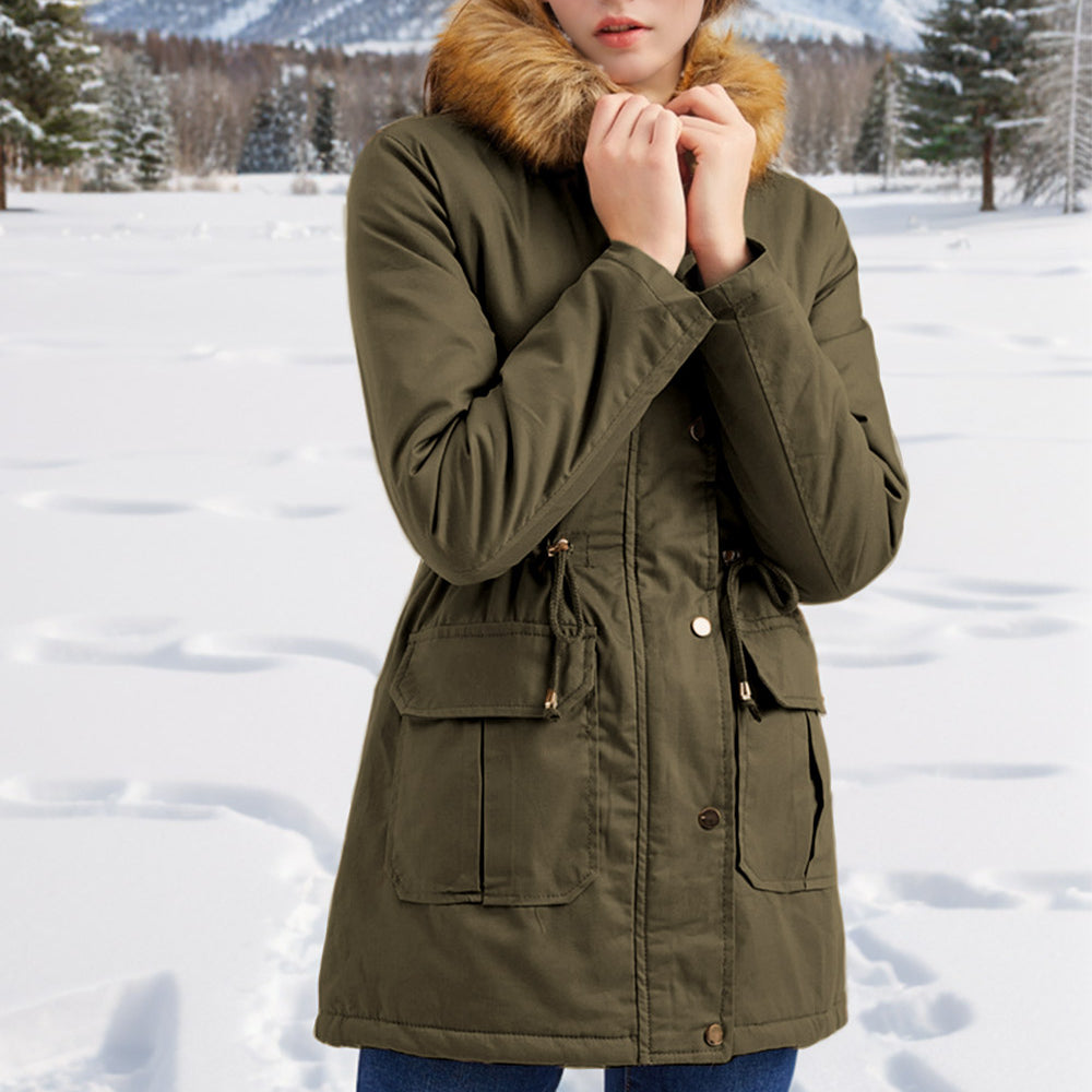 Winter Casual Zip-up Coat Jacket