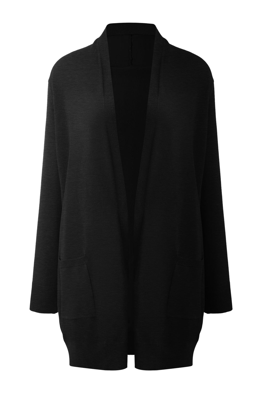 Knit Open Front Cardigan