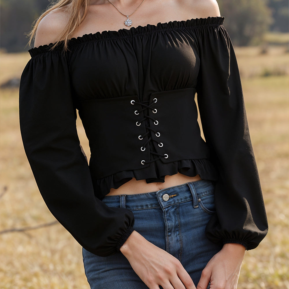 Long Sleeves #oran_Black