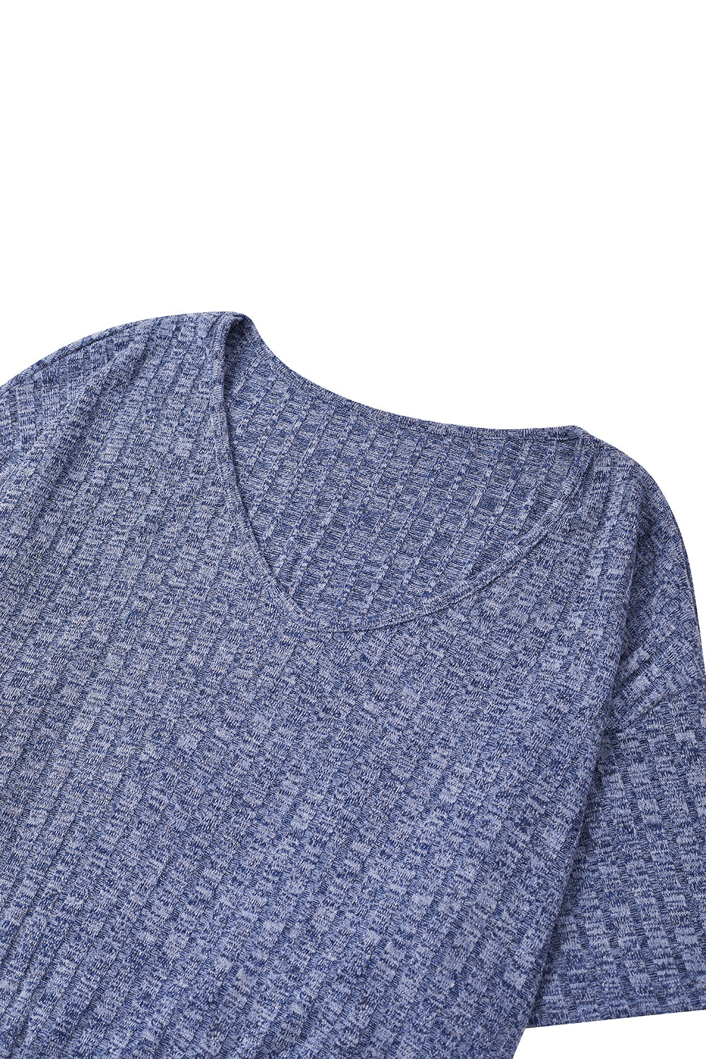 Solid Color Bold Stripe Loungewear Set