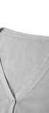 V-Neck Knit Cardigan #oran_Gray