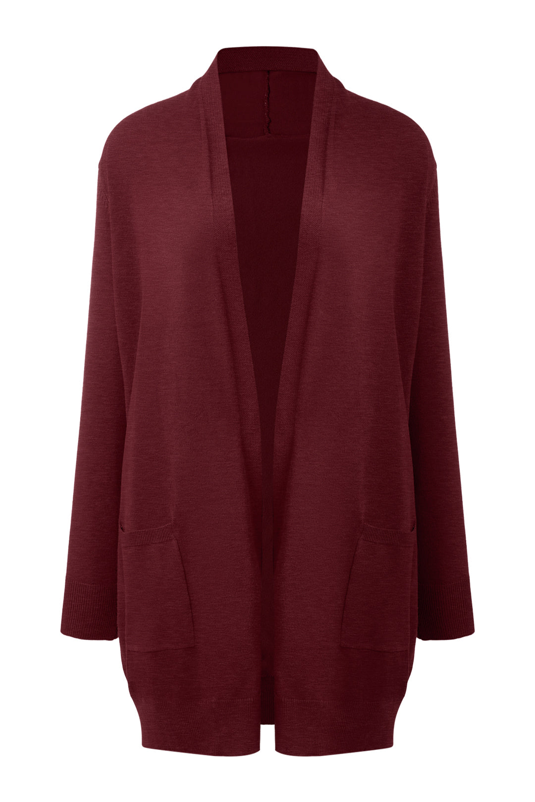 Knit Open Front Cardigan