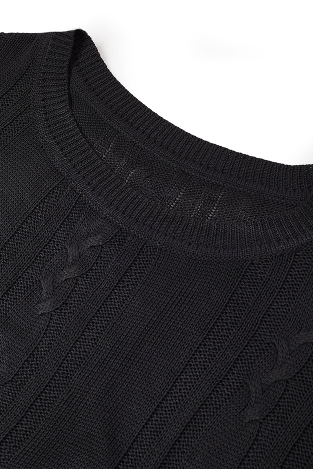 Asymmetric Knitted Drop Shoulder Jumper