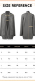 Knit Open Front Cardigan #oran_Gray