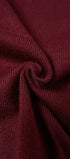 Knit Open Front Cardigan #oran_Wine Red