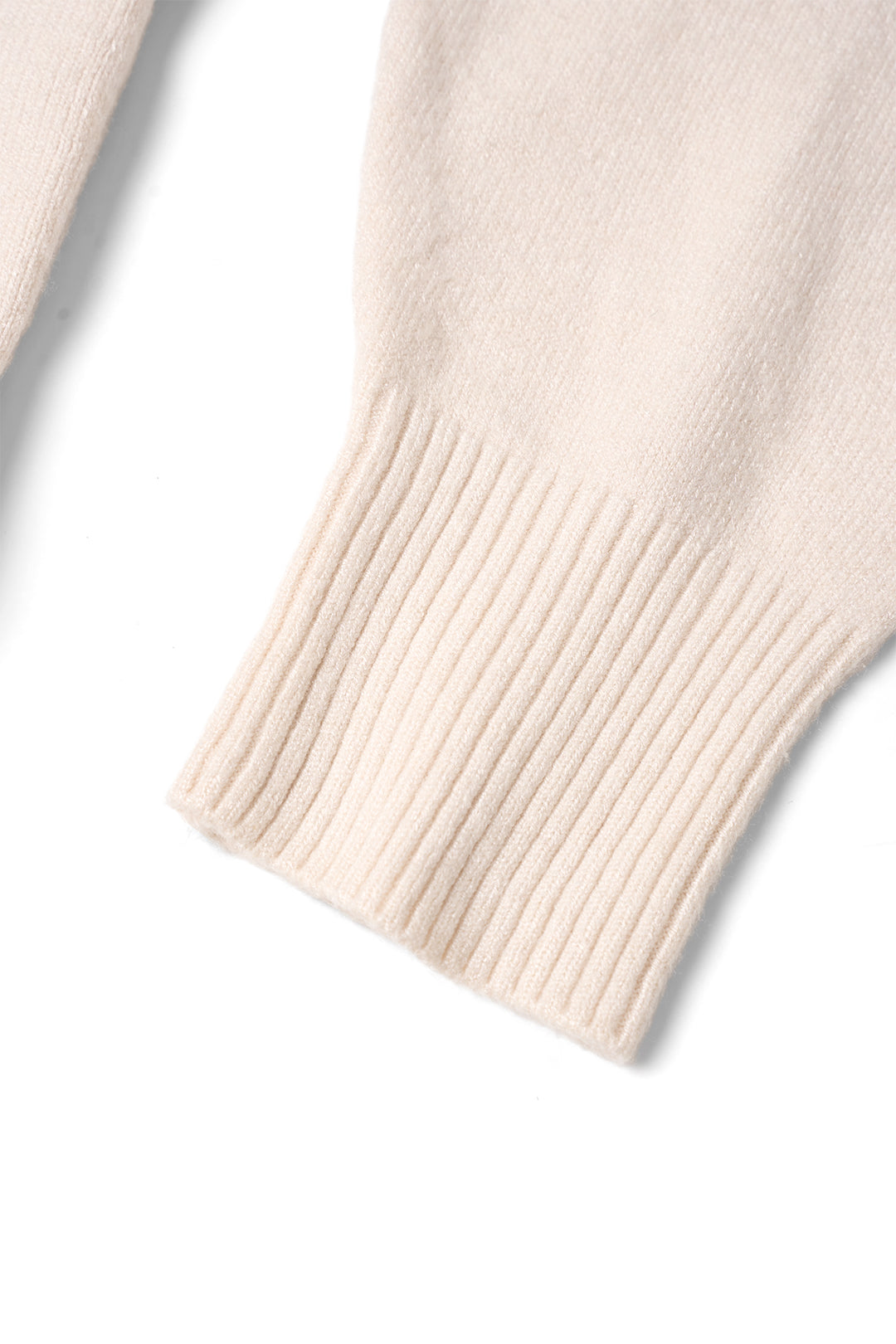 V-Neck Single Breasted Knit Cardigan